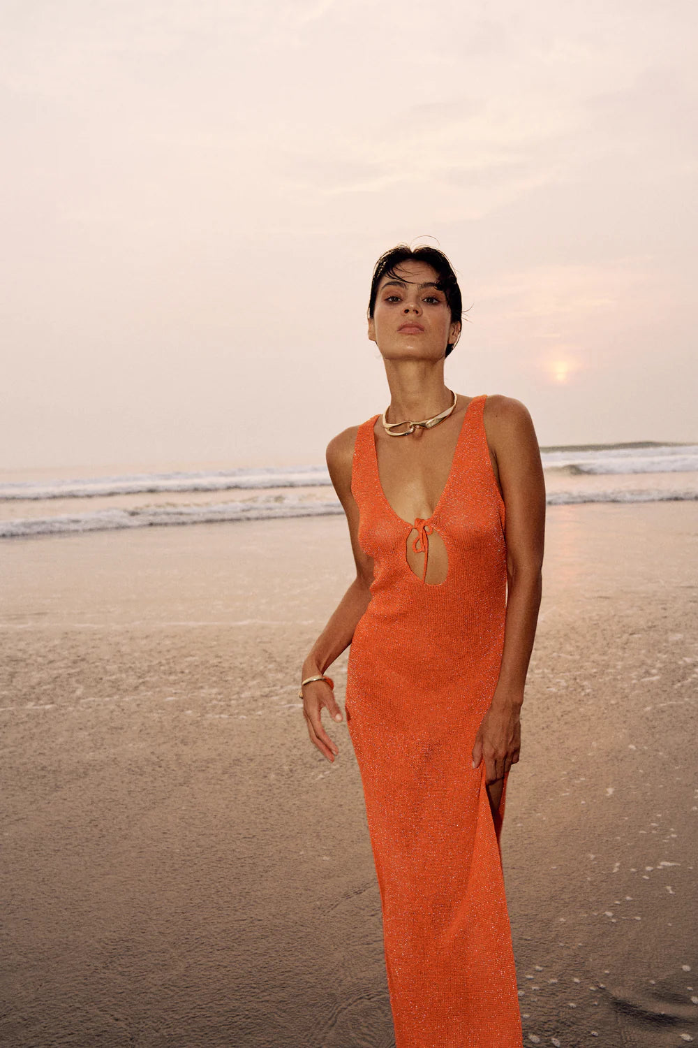 Maxi Dress Bia Orange