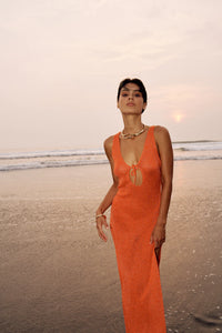 Maxi Dress Bia Orange