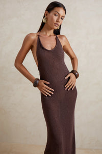 Dress Calla Brown