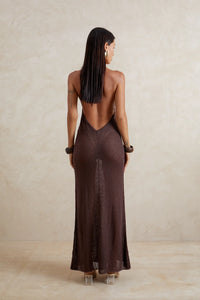 Dress Calla Brown
