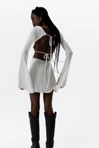 Mini Dress Babe White (2-in-1)