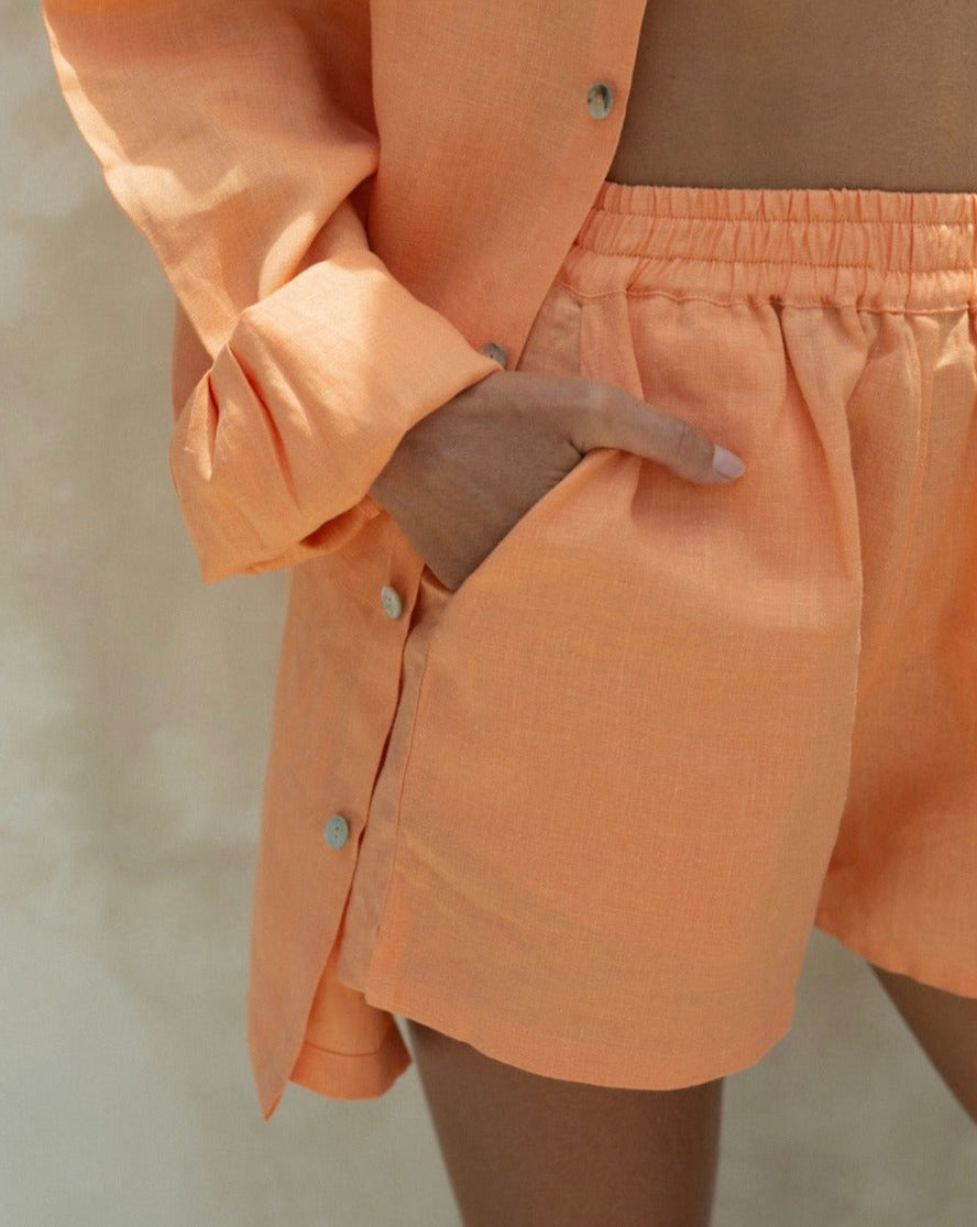 Shorts Luna Orange