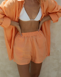 Shorts Luna Orange