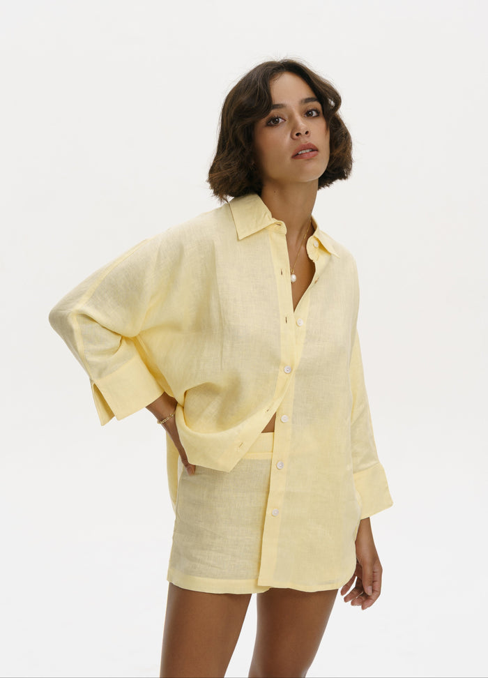 Shirt Blooming Yellow