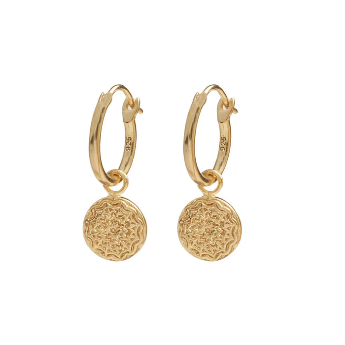 Earring Mandala Gold