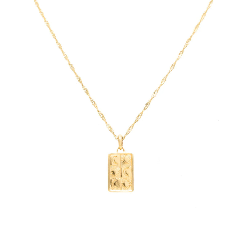 Necklace Sole & Luna Gold