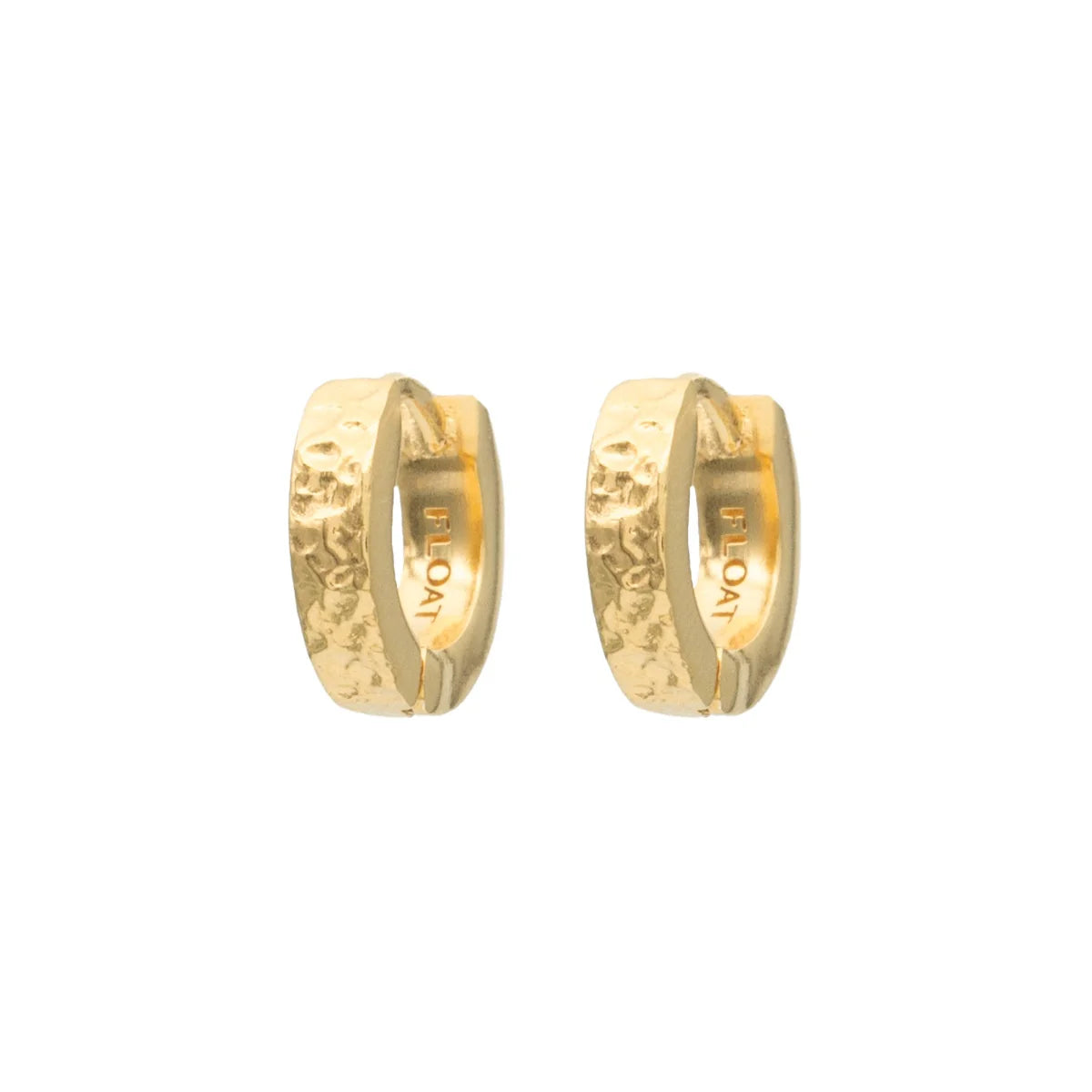 Earring Flora Huggie Gold