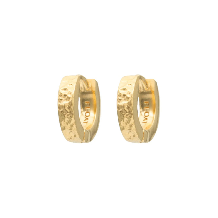 Earring Flora Huggie Gold