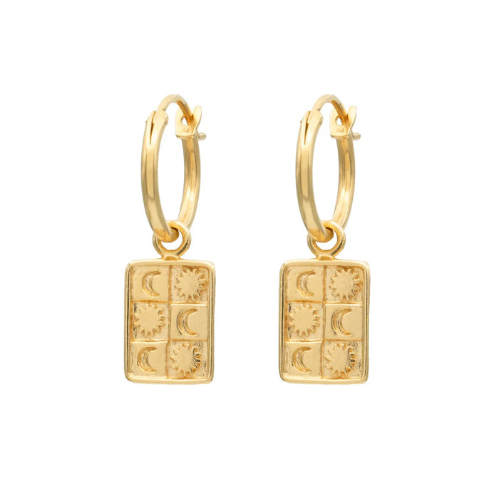 Earring Sole & Luna Gold