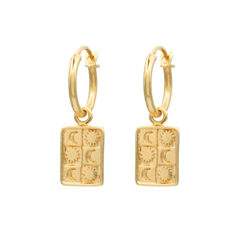 Earring Sole & Luna Gold