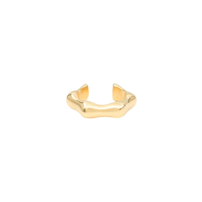 Earring Cuff Bamboo Gold