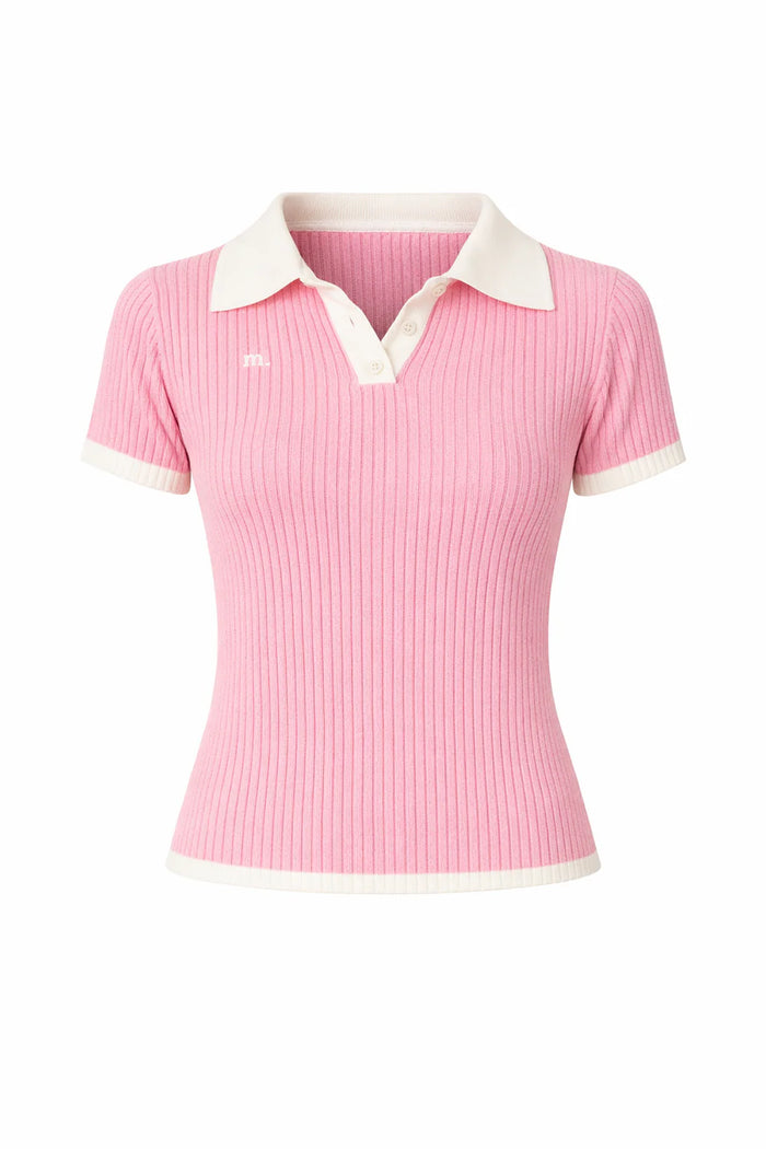 M. Top Polo Pink