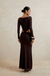 Maxi Dress Aurora Brown