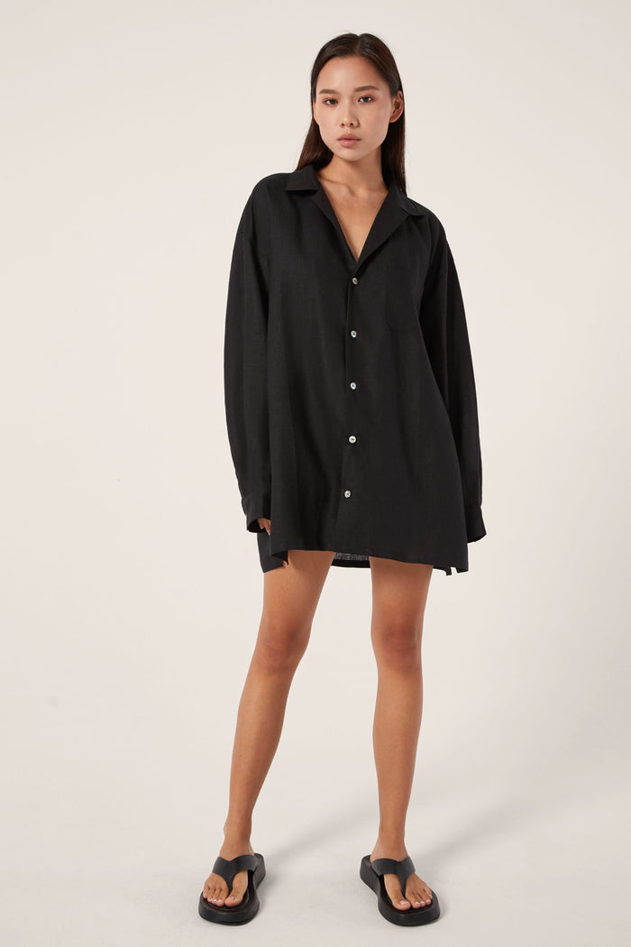 Pajamas Shirt Black