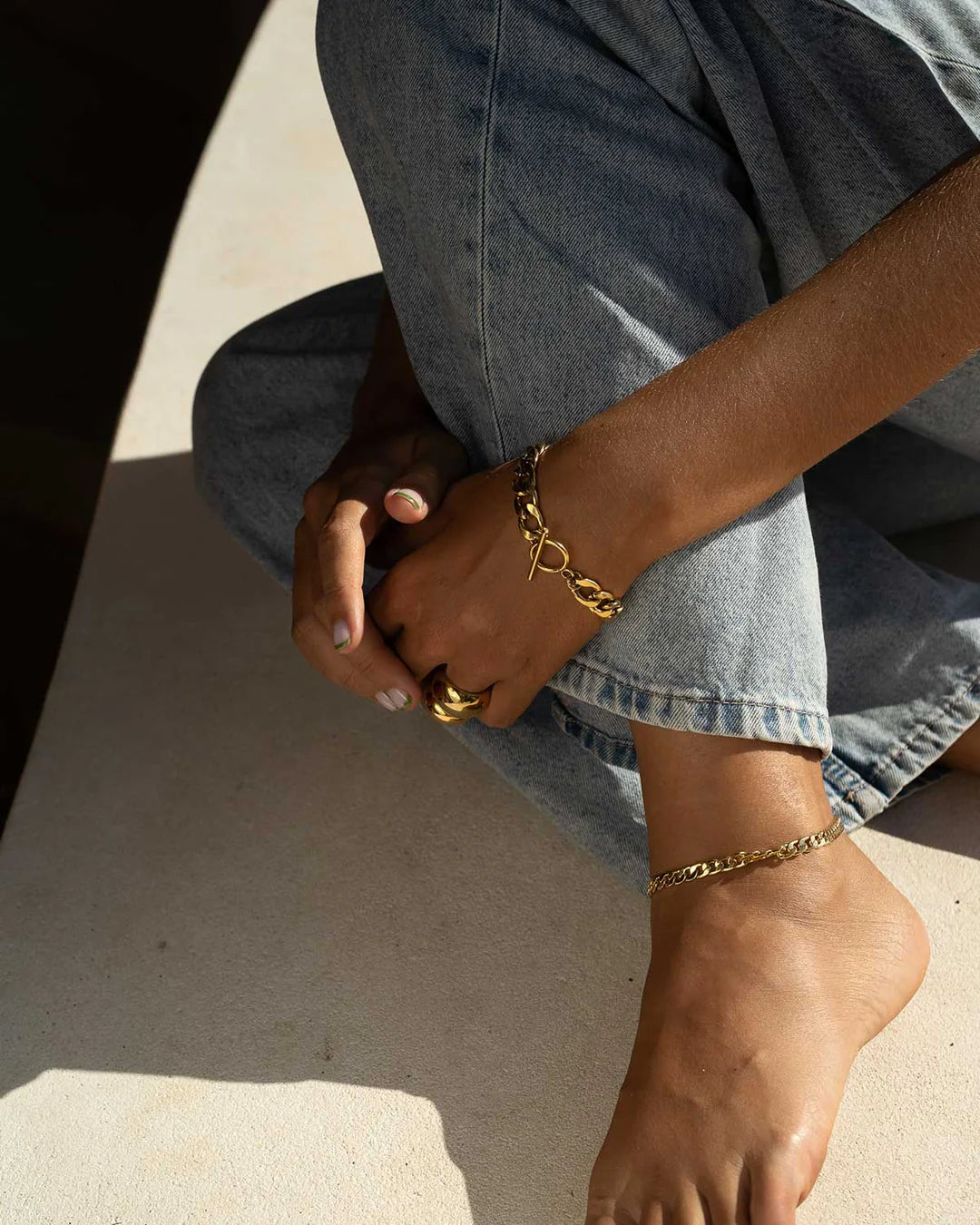 Anklet Cuban Chain
