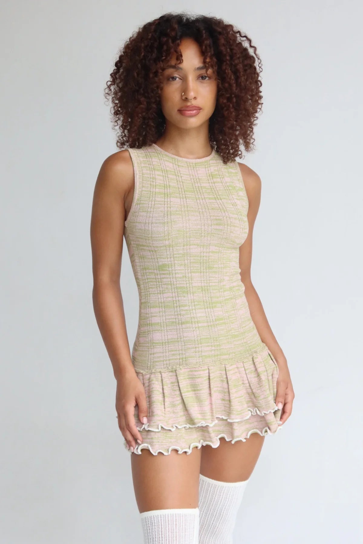 Dress Marigold Green