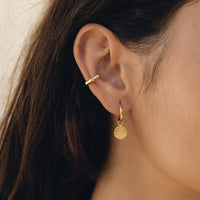 Earring Cuff Bamboo Gold