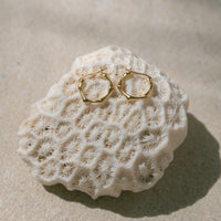 Earring Bamboo Gold