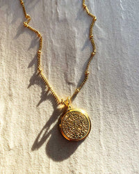 Necklace Aztec Coin