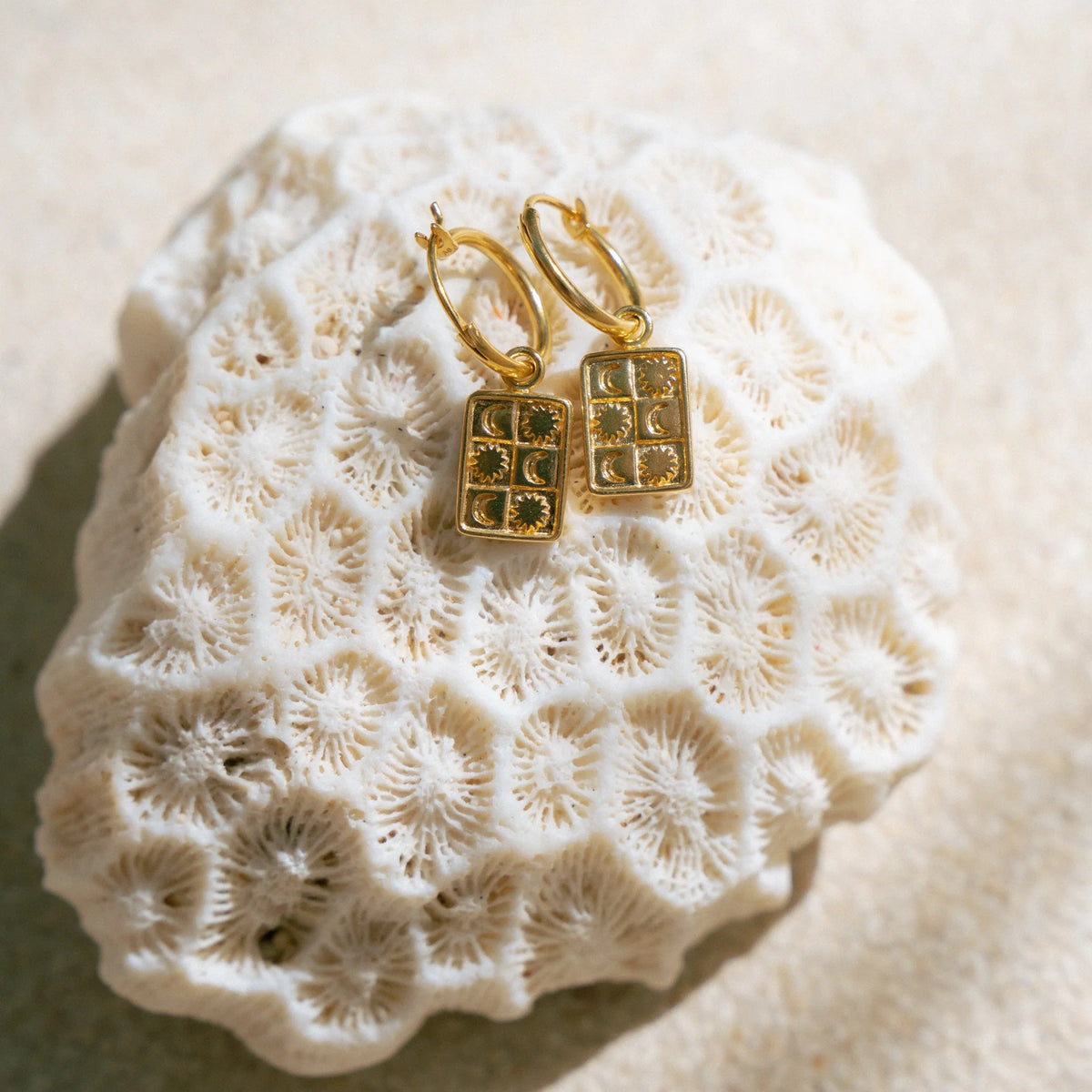 Earring Sole & Luna Gold