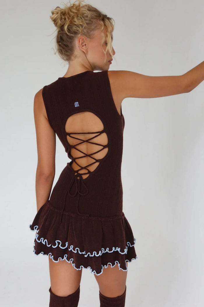 Dress Marigold Brown