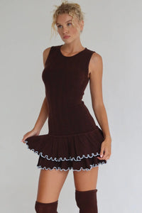 Dress Marigold Brown