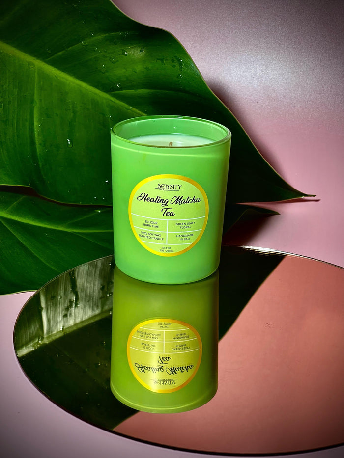 Candle Healing Matcha Tea