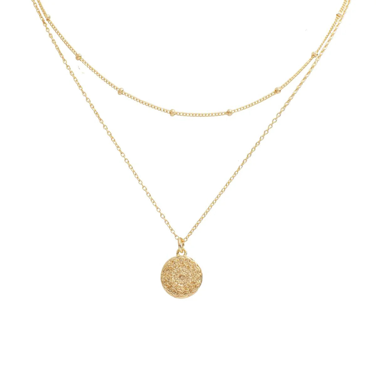Necklace Mandala Gold