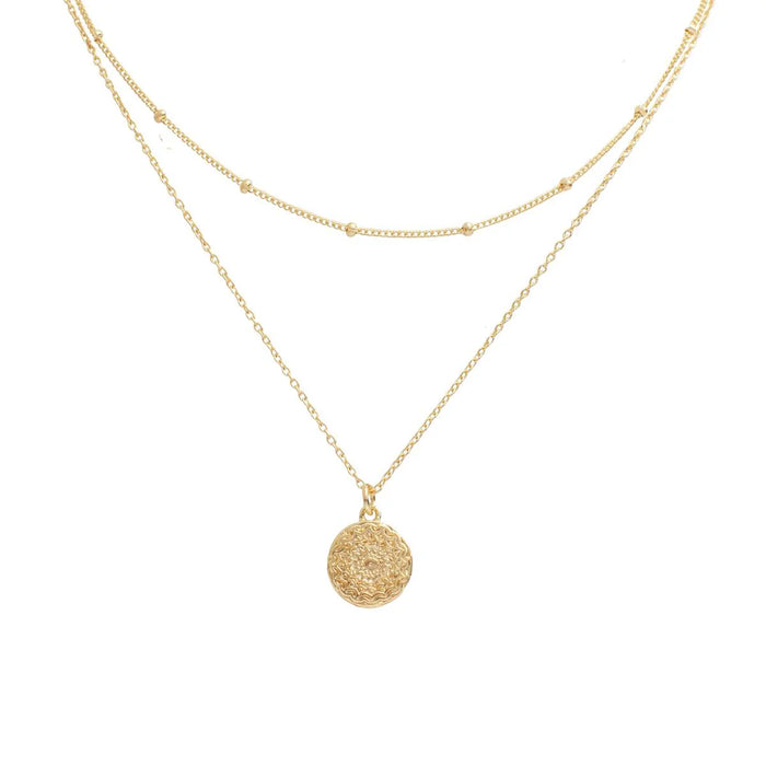 Necklace Mandala Gold