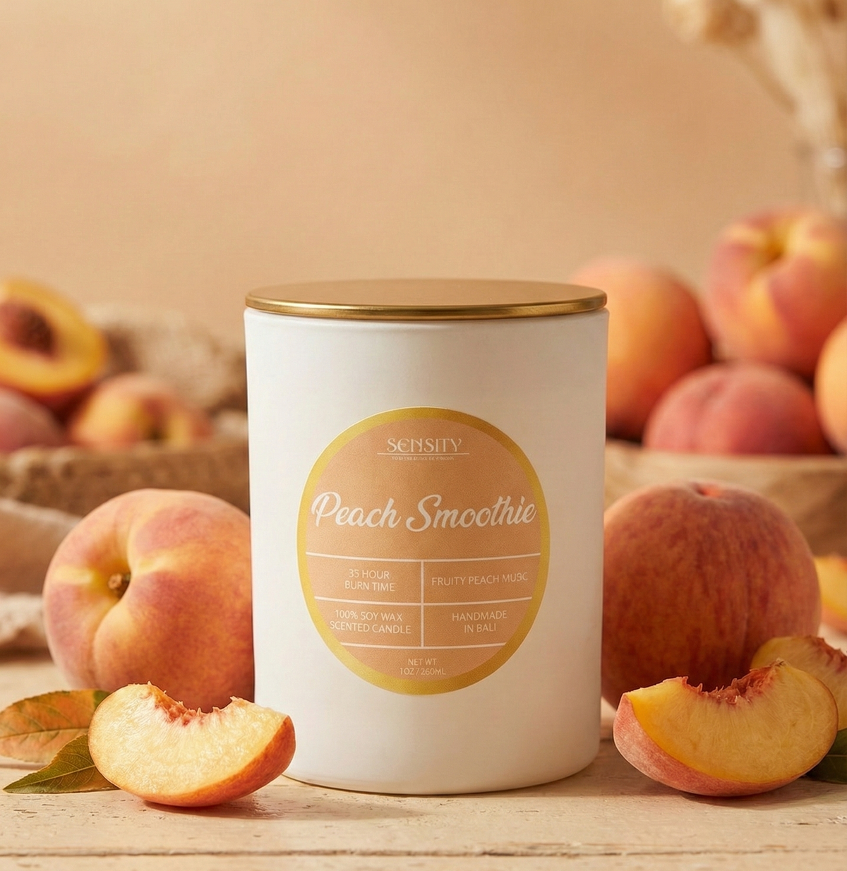 Candle Peach Smoothie