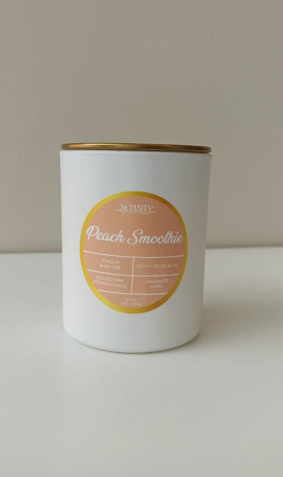 Candle Peach Smoothie