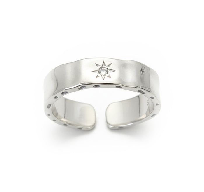 Ring Moonlit Tide Silver