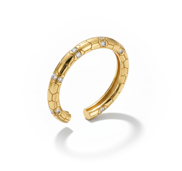 Ring Serpentine Starlight