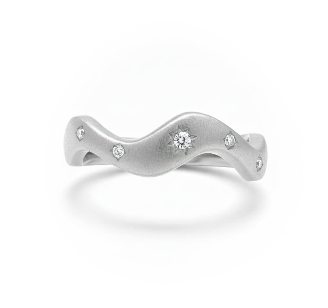 Ring Wave Silver