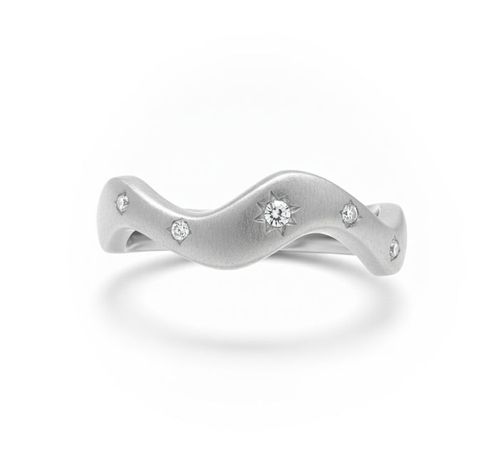 Ring Wave Silver