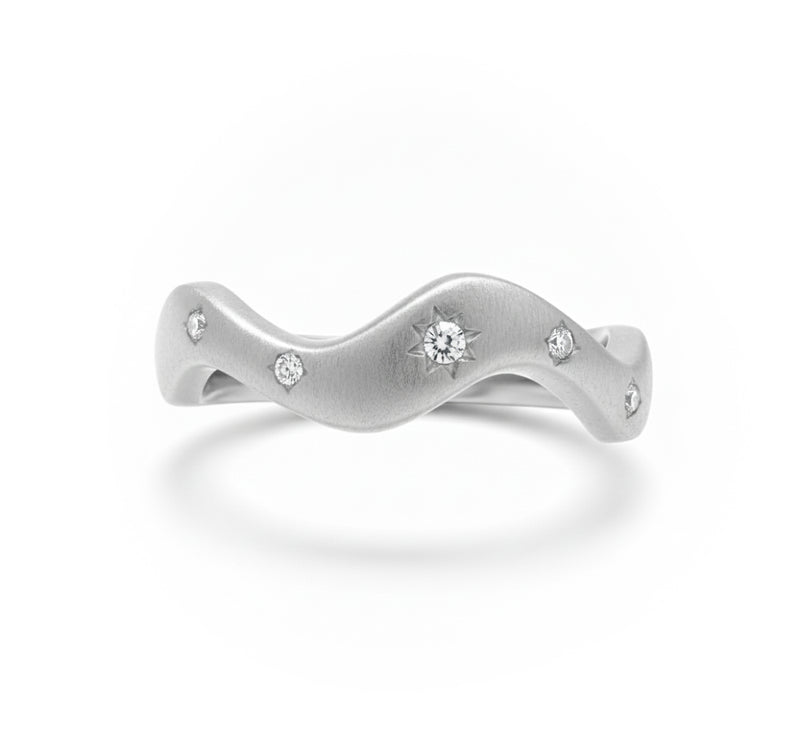 Ring Wave Silver
