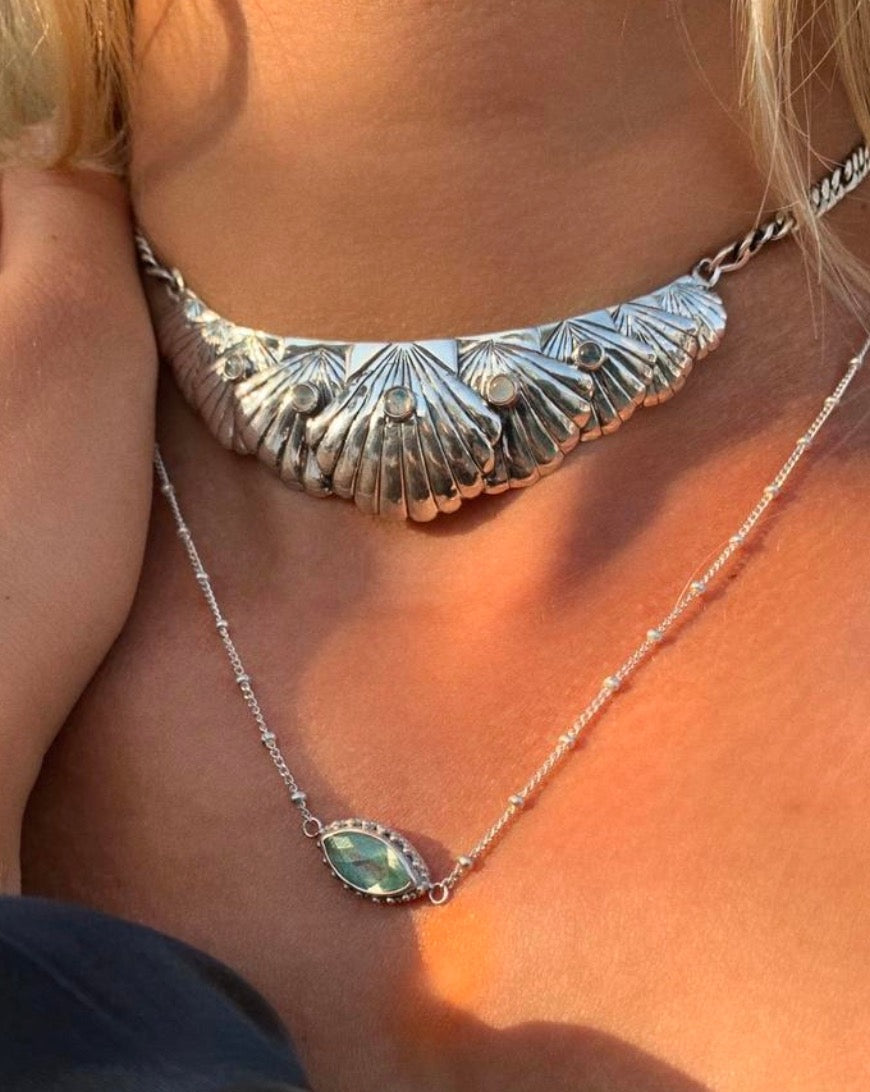 Necklace Sing For Me In The Seas Harmony Silver