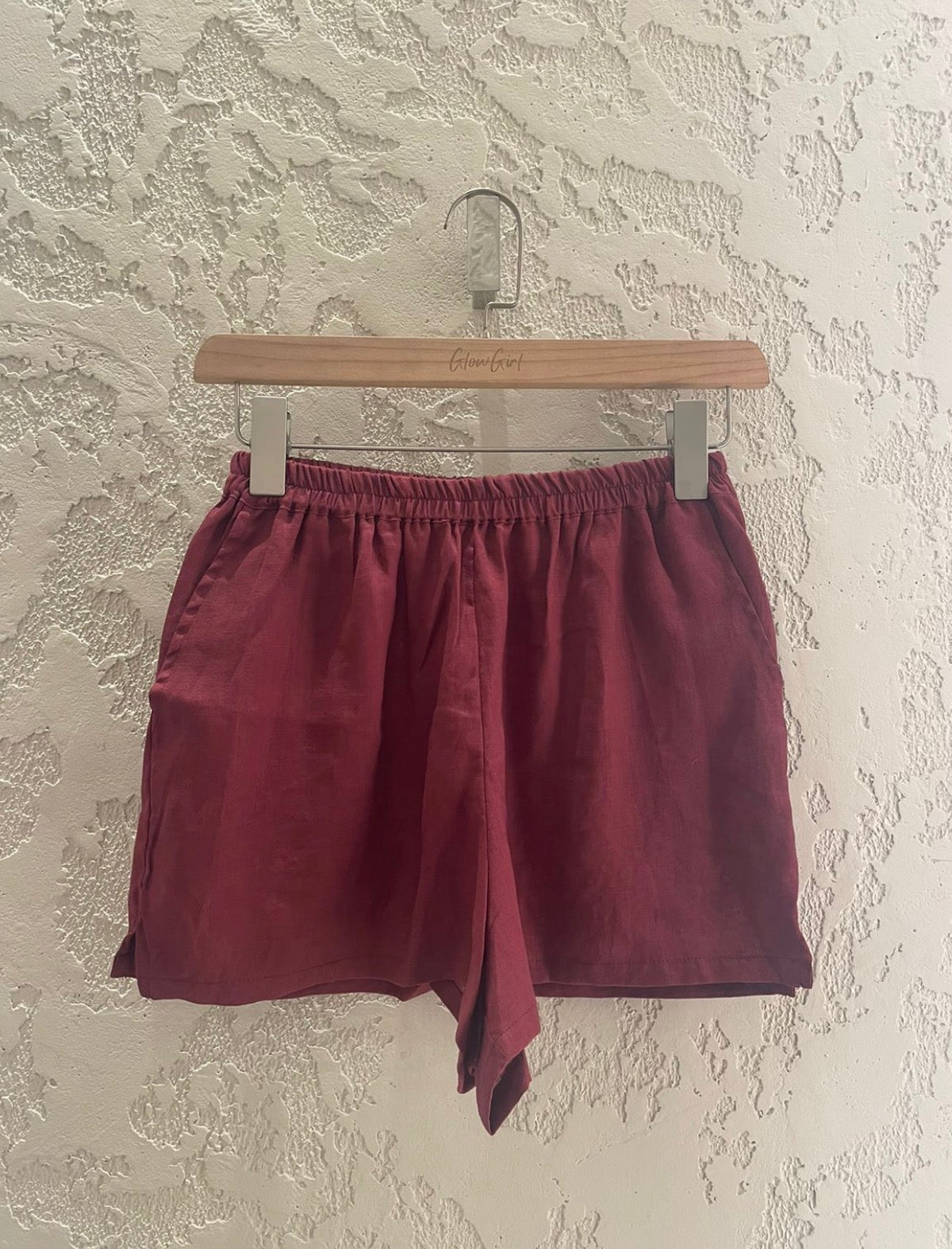 Shorts Luna Burgundy