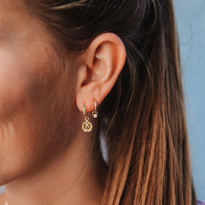 Earring Sun Gold