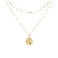 Necklace Whale Tail Gold