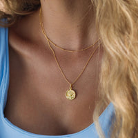 Necklace Whale Tail Gold