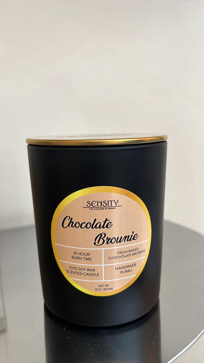 Candle Chocolate Brownie