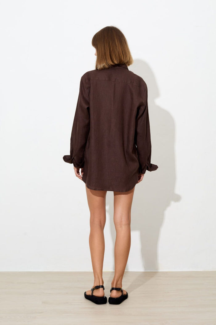 Shirt Lily Chocolate