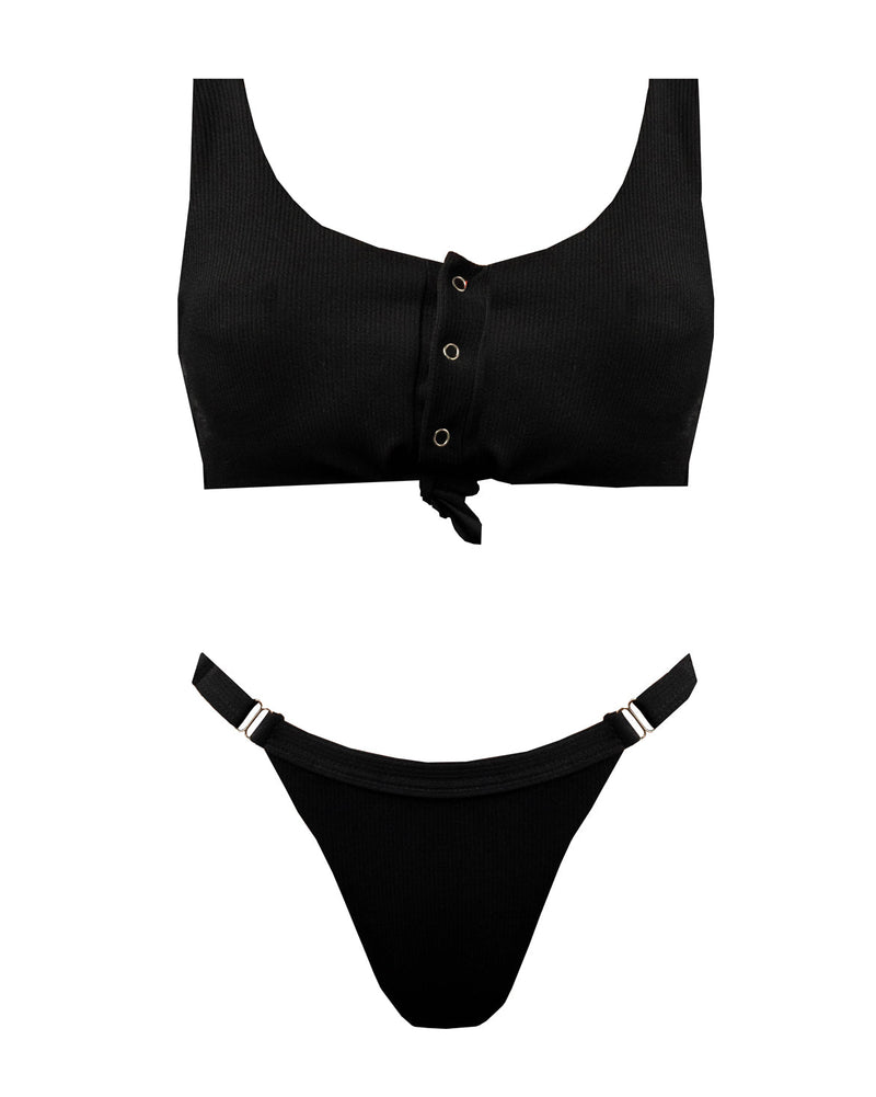 Weekend vibes black set